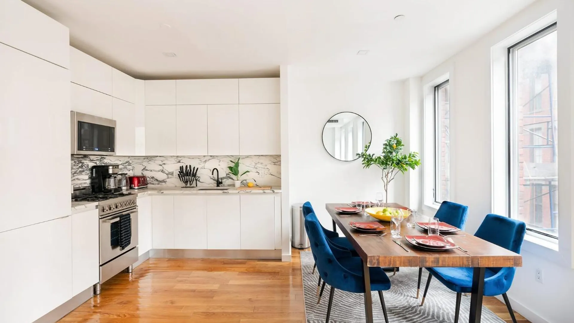 Apartament 13-3 I Brand New 4Br 3Bth Duplex Private Roof Deck Nowy Jork Stany Zjednoczone Ameryki
