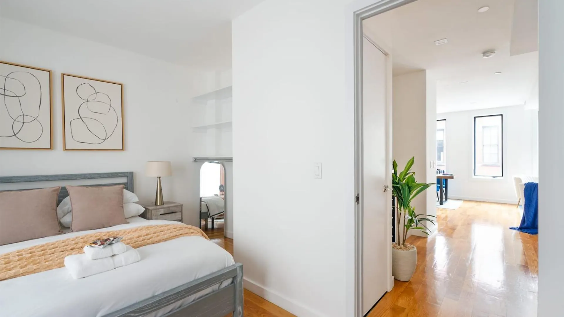 公寓 纽约13-3 I Brand New 4Br 3Bth Duplex Private Roof Deck公寓